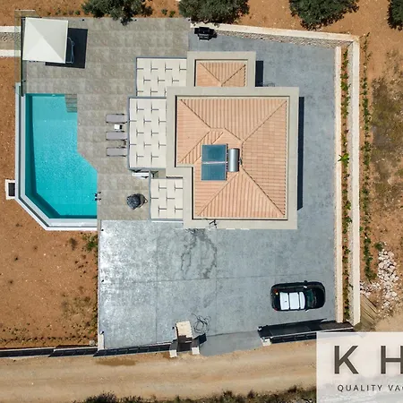 Villa Blue Pearl With Private Pool In Afrato Village! Infinite Sea Views!