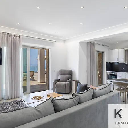 Blue Pearl With Private Pool In Afrato Village! Infinite Sea Views! Trapezaki (Kefalonia)