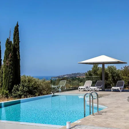 Blue Pearl With Private Pool In Afrato Village! Infinite Sea Views! Villa Trapezaki (Kefalonia)