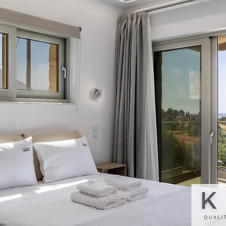 Blue Pearl With Private Pool In Afrato Village! Infinite Sea Views! Trapezaki (Kefalonia)