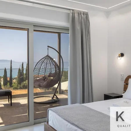 Vilă Blue Pearl With Private Pool In Afrato Village! Infinite Sea Views! *